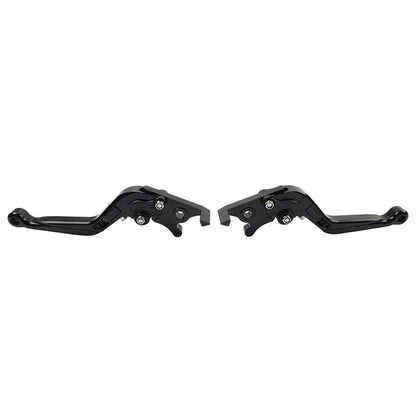 CNC Extendable Brake Clutch Levers for BMW G310R G310GS (2017-2021) Black