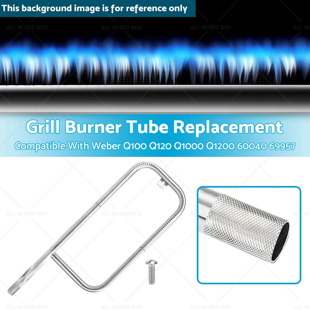 Burner Tube for Weber Q100 Q120 Q1000 Q1200
