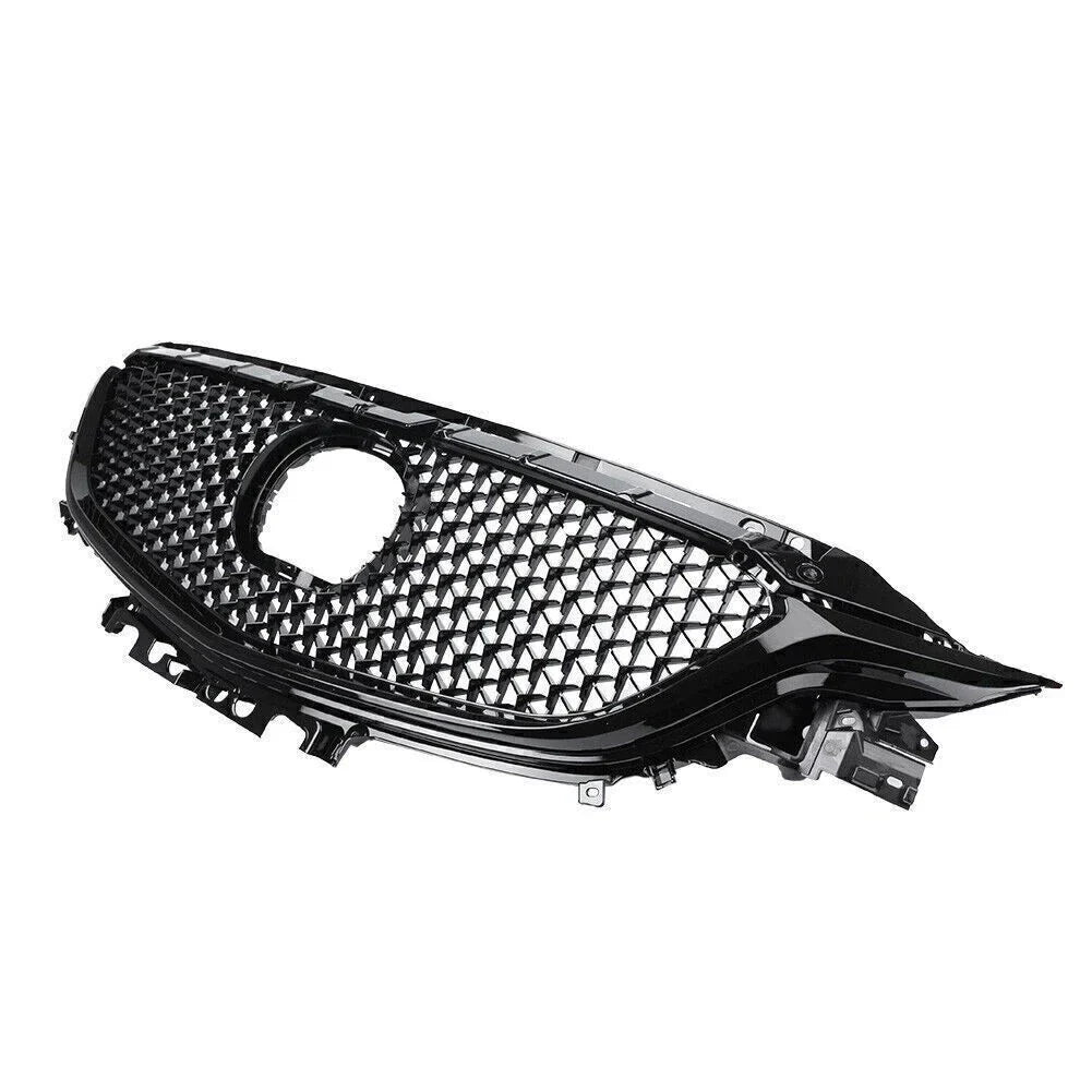 Honeycombe Mesh Front Bumper Grille for Mazda 6 Atenza (2017-2018) Black