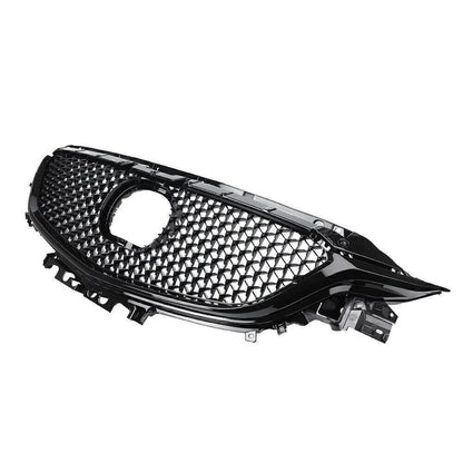Honeycombe Mesh Front Bumper Grille for Mazda 6 Atenza (2017-2018) Black