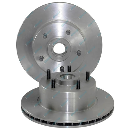 2 Front Disc Rotors + Brake Pads for Commodore VL 6cyl VN VG VP V6 1986~5/92