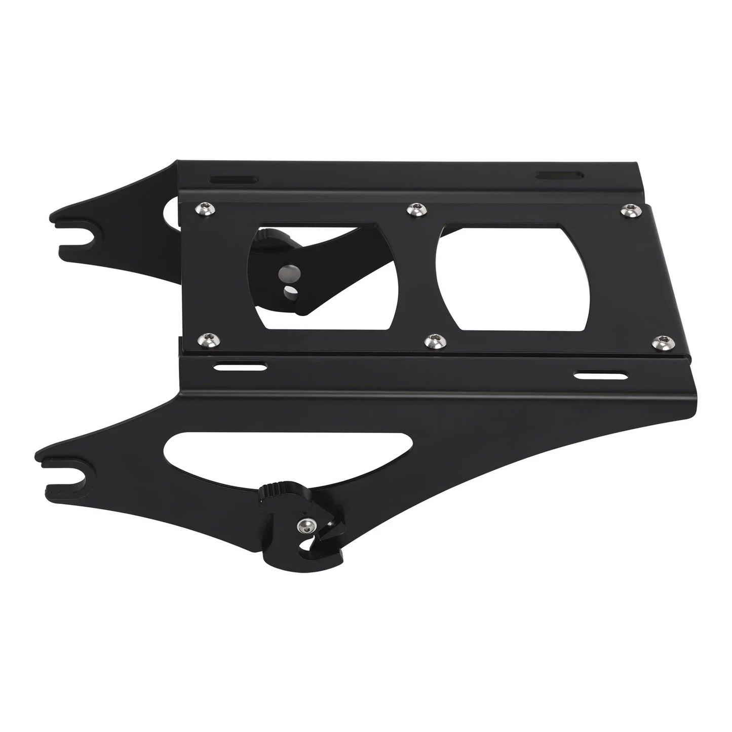 Black Detachable Luggage Rack for Harley Tour Road Glide King (2014-2025)