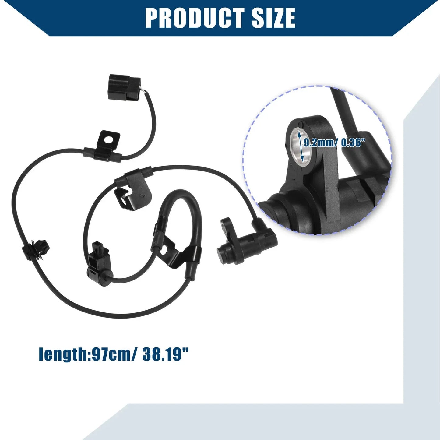 ABS Wheel Speed Sensor for Mitsubishi Triton ML MN 2.5L (2011-2015)