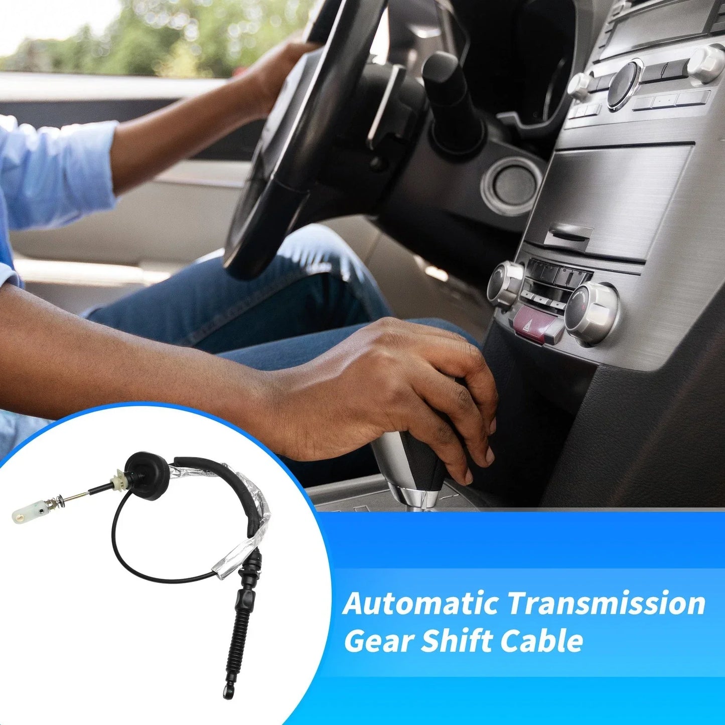 Auto Trans Gear Shift Cable for Dodge Dart 2013-2016 6-Speed A/T