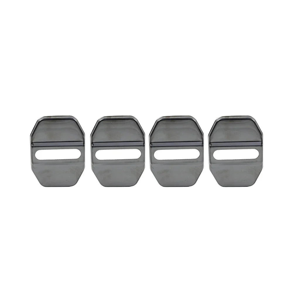 Blk Door Lock Protective Cover for BMW F40 F45 G20, Benz C Class, Maserati