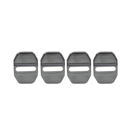 Blk Door Lock Protective Cover for BMW F40 F45 G20, Benz C Class, Maserati
