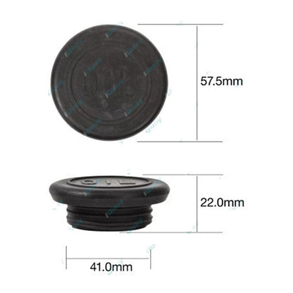 TOC514 - Engine Oil Filter Cap - Rubber push in style - Tridon