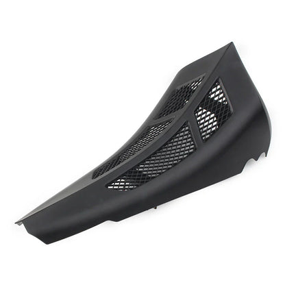 Matte Black Stretched Tall Chin Spoiler Scoop for Harley Street Road Glide (14-22)