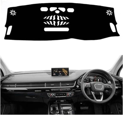 Non-Slip Dash Mat for Audi Q7 3.0L 2015-2019 Dashboard Cover Black