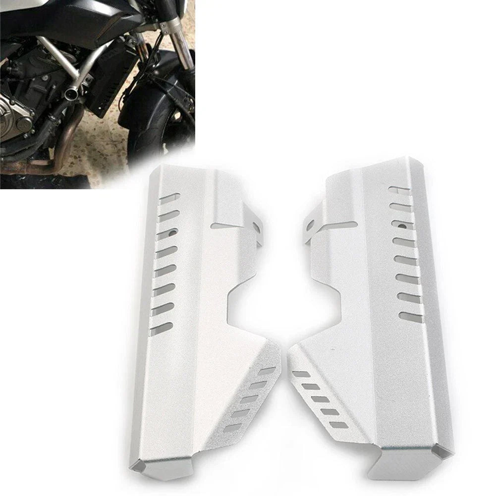 Silver Side Radiator Grille Cover for Yamaha MT-07 FZ-07 (2014-2017)