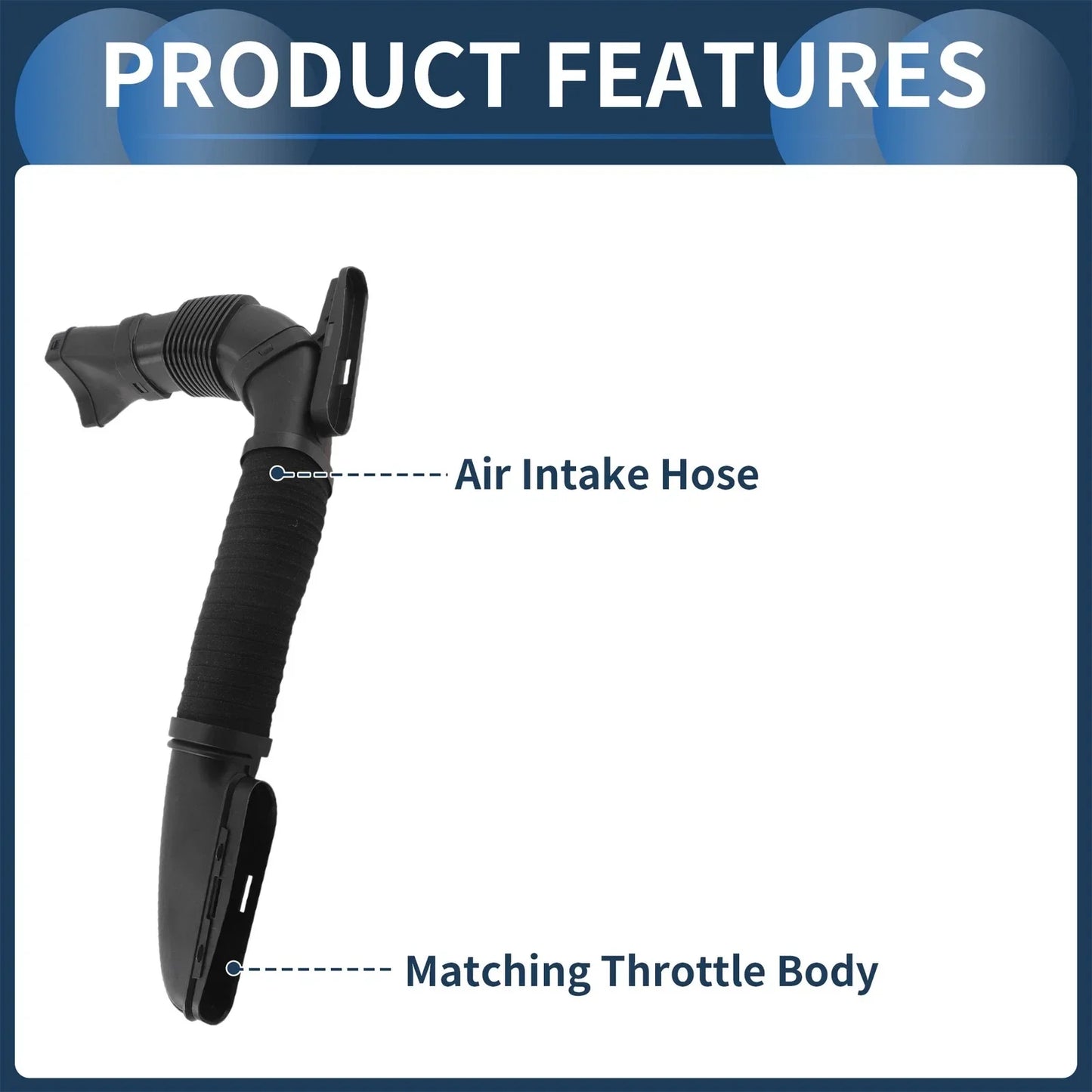 Engine Air Intake Hose for Mercedes Benz (2010-2015)
