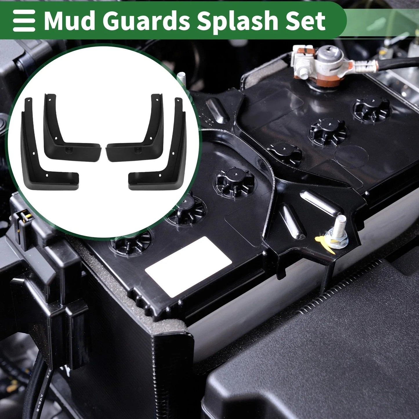 Mud Flaps Splash Guards for Hyundai IX35 2018-2020 with Mount Accessories