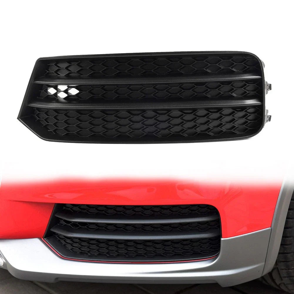 Honeycomb Mesh Front Bumper Grille Cover for Audi A1 (2014-2018)