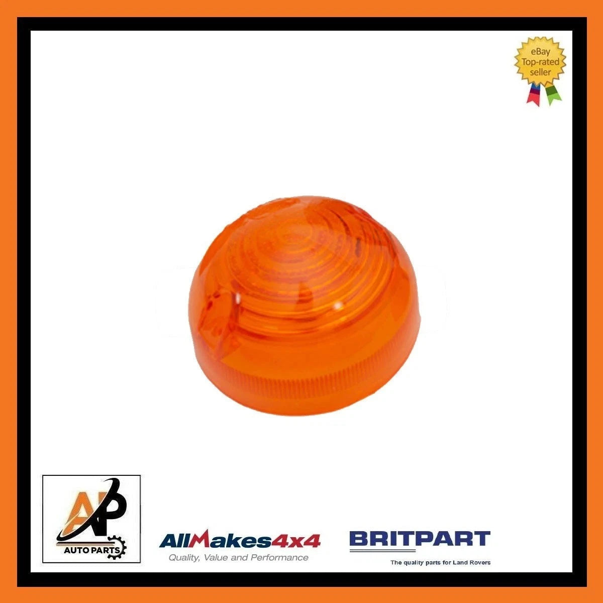 Front Indicator Lamp Lens Replacement for Land Rover Defender (1983–2006)