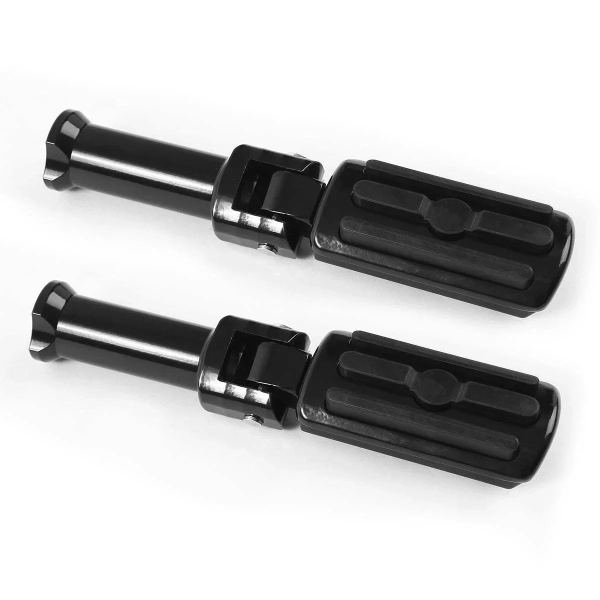 Black Rear Footpegs for Harley Softail Deluxe Slim FXDR (2018-2025)