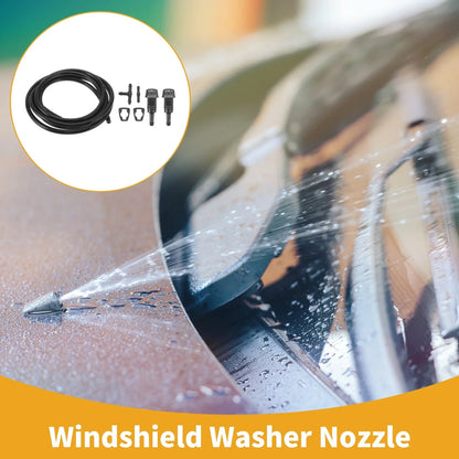 Windshield Washer Nozzle Kit for Chrysler 300 (2011-2023) with Fluid Hose
