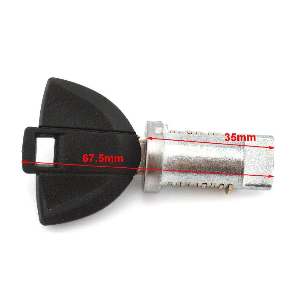 Aluminum Key Cylinder Lock Core Plug for BMW R1200GS R1250G (2013-2023)