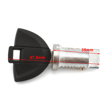 Aluminum Key Cylinder Lock Core Plug for BMW R1200GS R1250G (2013-2023)