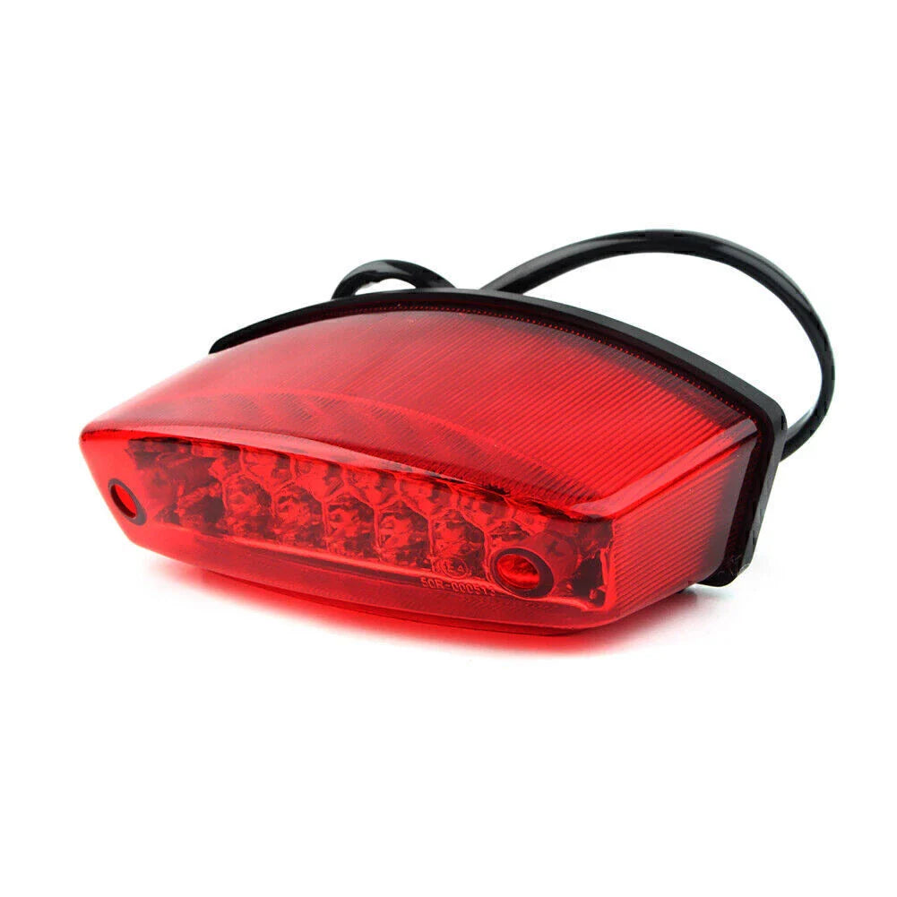 12V LED Tail Brake Light License Plate Lamp for Harley Honda