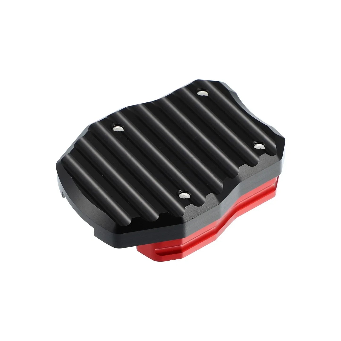 Aluminum Alloy Kickstand Side Stand Pad Red for Honda PCX125 (2018-2023)