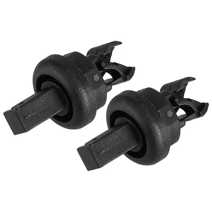 4 x Rear Retainer Clips for Renault Clio, Megane, Nissan Qashqai (2006-2023)