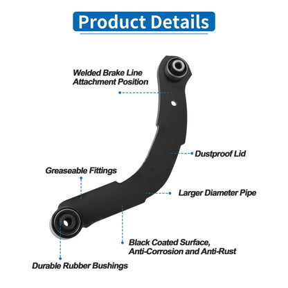 2 x Front Upper Control Arms with Ball Joints for Dodge Durango (2016-2022)