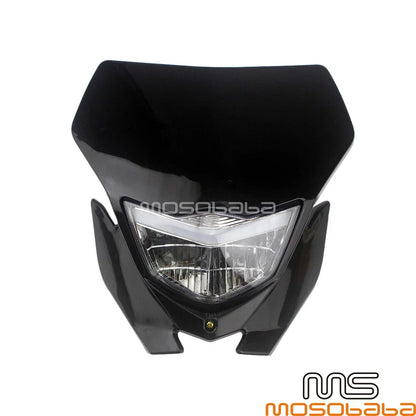 Enduro LED Headlight Fairing for Honda Kawasaki Yamaha YZ KLX CRF WRF