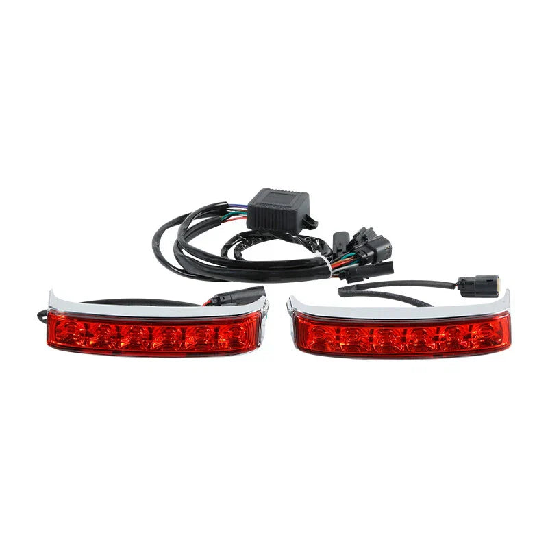 Saddlebags LED Insert Brake/Turn Lights for Harley Street Glide (2014 - 2024)