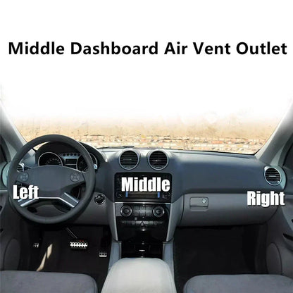 Brown Dashboard Air Vent Outlet Panel for Benz ML63 ML500 ML350 (2006-2011)