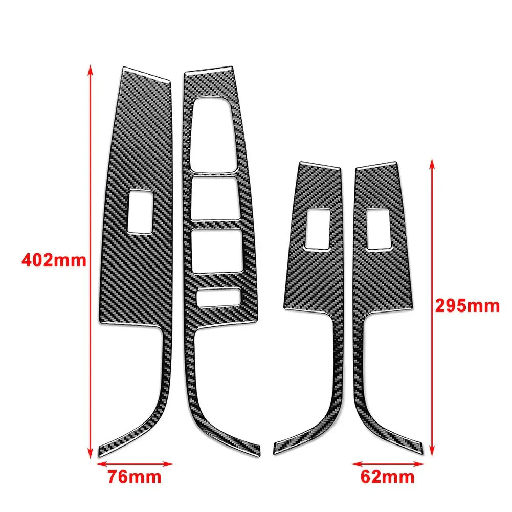Window Lift Switch Panel Cover Trim for Hyundai Sonata 2015-2019