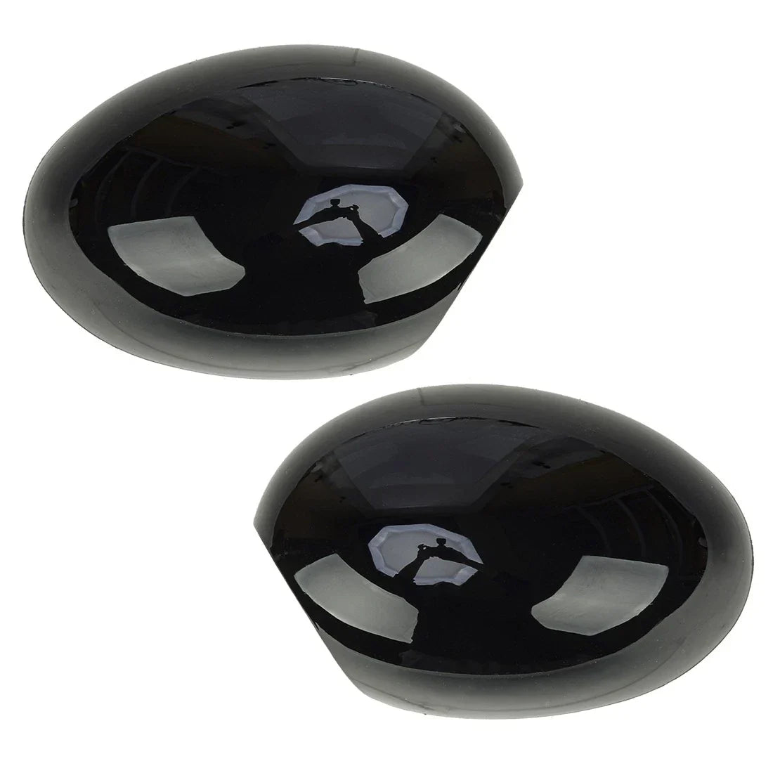 2 x Exterior Mirror Cap Trim for BMW Mini R55 R56 R57 R58 R59 (2006-2013)