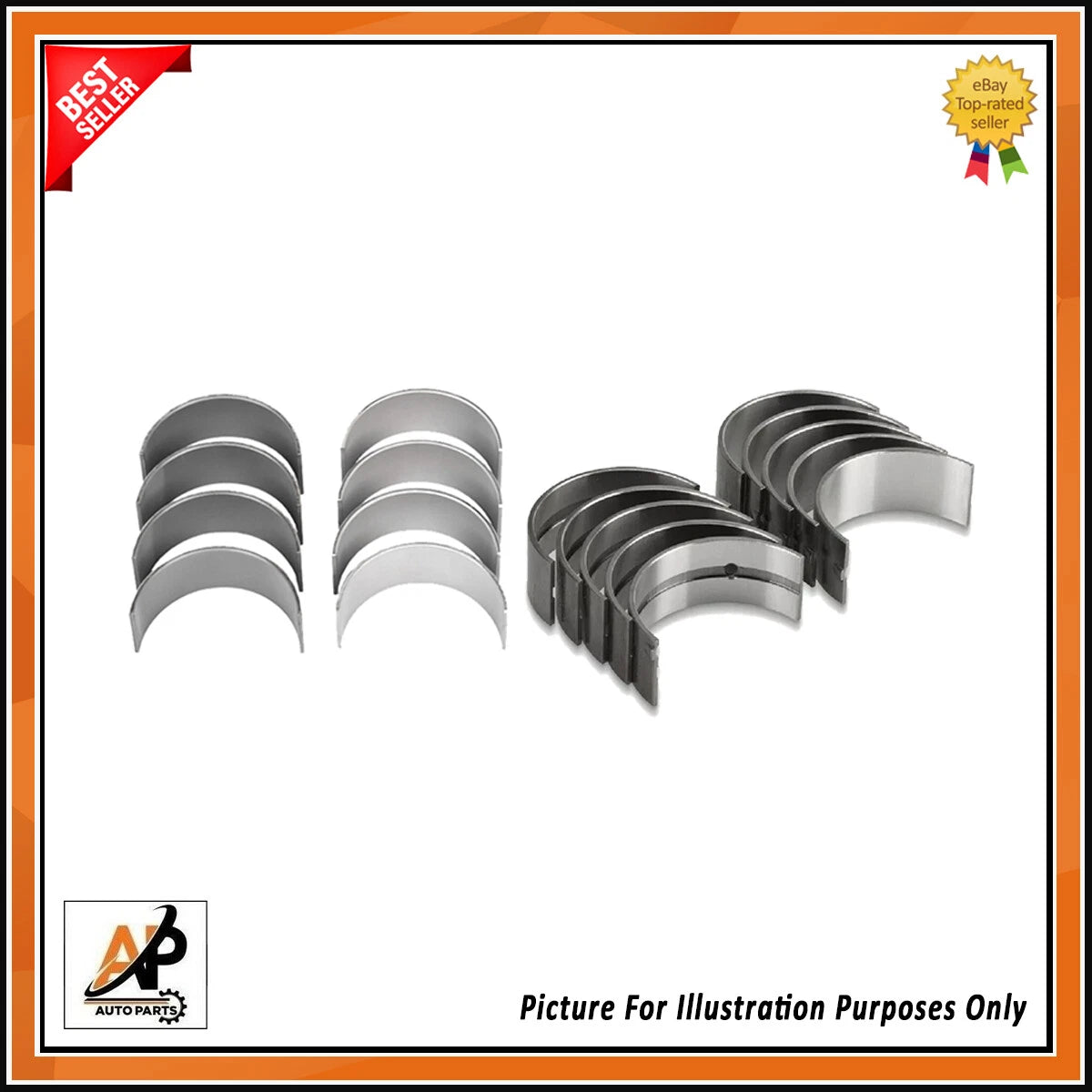 Crankshaft Gear Set with Bearings for Jaguar Land Rover 204DTD (2010–2020)