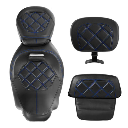 Rider Driver Passenger Seats & Backrests for Harley CVO Street Glide (2014-2023)