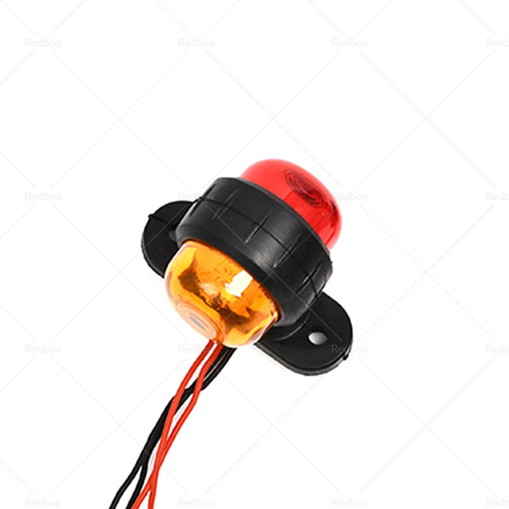 LED Clearance Lights Side Marker Lamps for Trailer Truck Caravan 12-24V