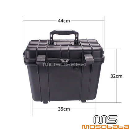Black ABS Motorcycle Luggage Saddlebag Boxes for BMW F650 (1993-2007)
