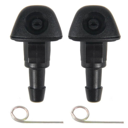 Windshield Water Nozzle Jet Stream Pair Fit Honda FIT Jazz Hatchback 2004-08 D06