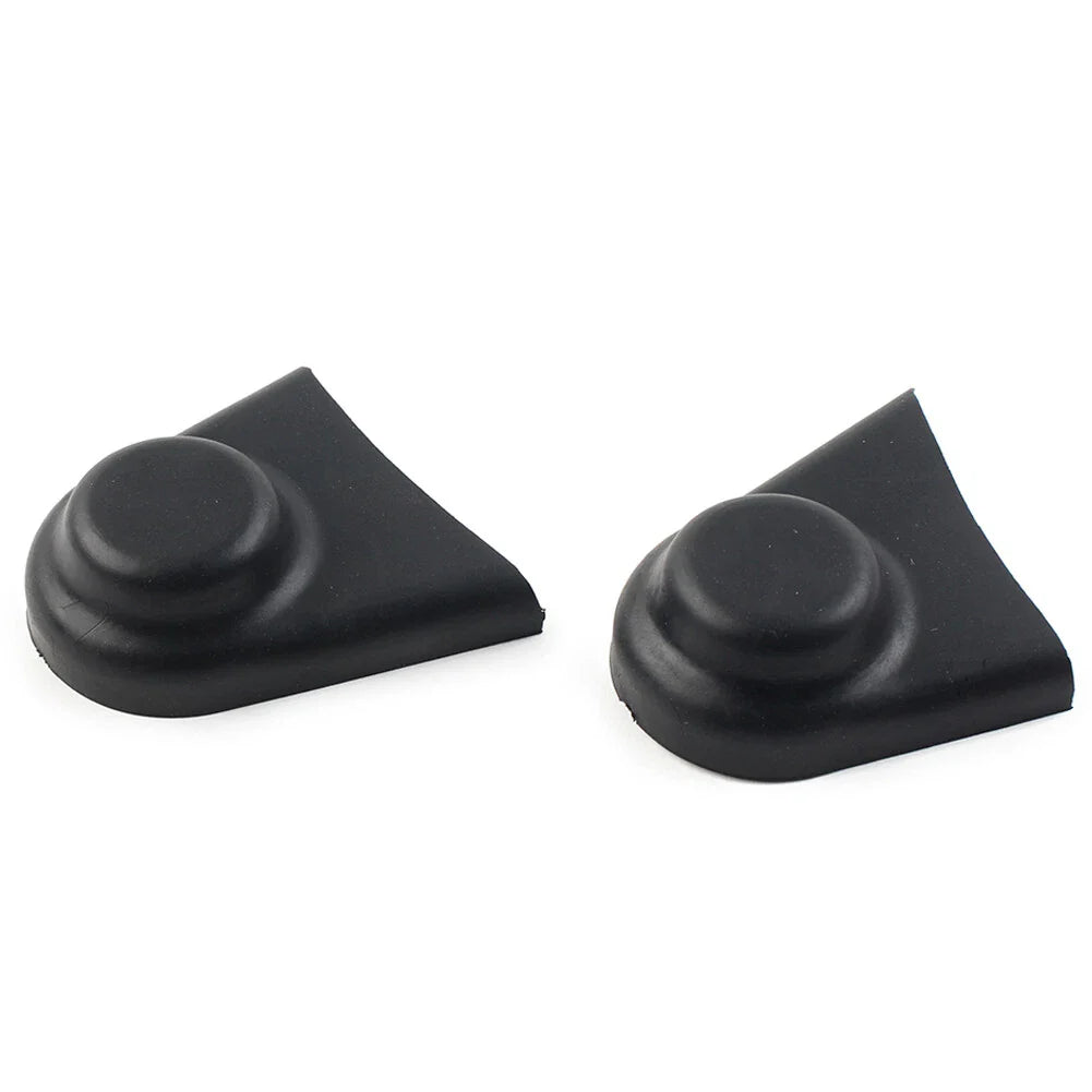 Black Rubber Waterproof Screw Nut Bolt Covers for Harley Touring Motorcycle