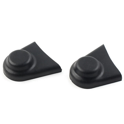 Black Rubber Waterproof Screw Nut Bolt Covers for Harley Touring Motorcycle