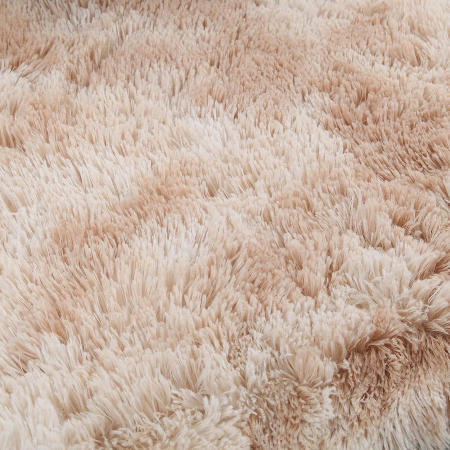 Soft Carpet Rug Light Camel 200x250cm Non-Slip Floor Mat