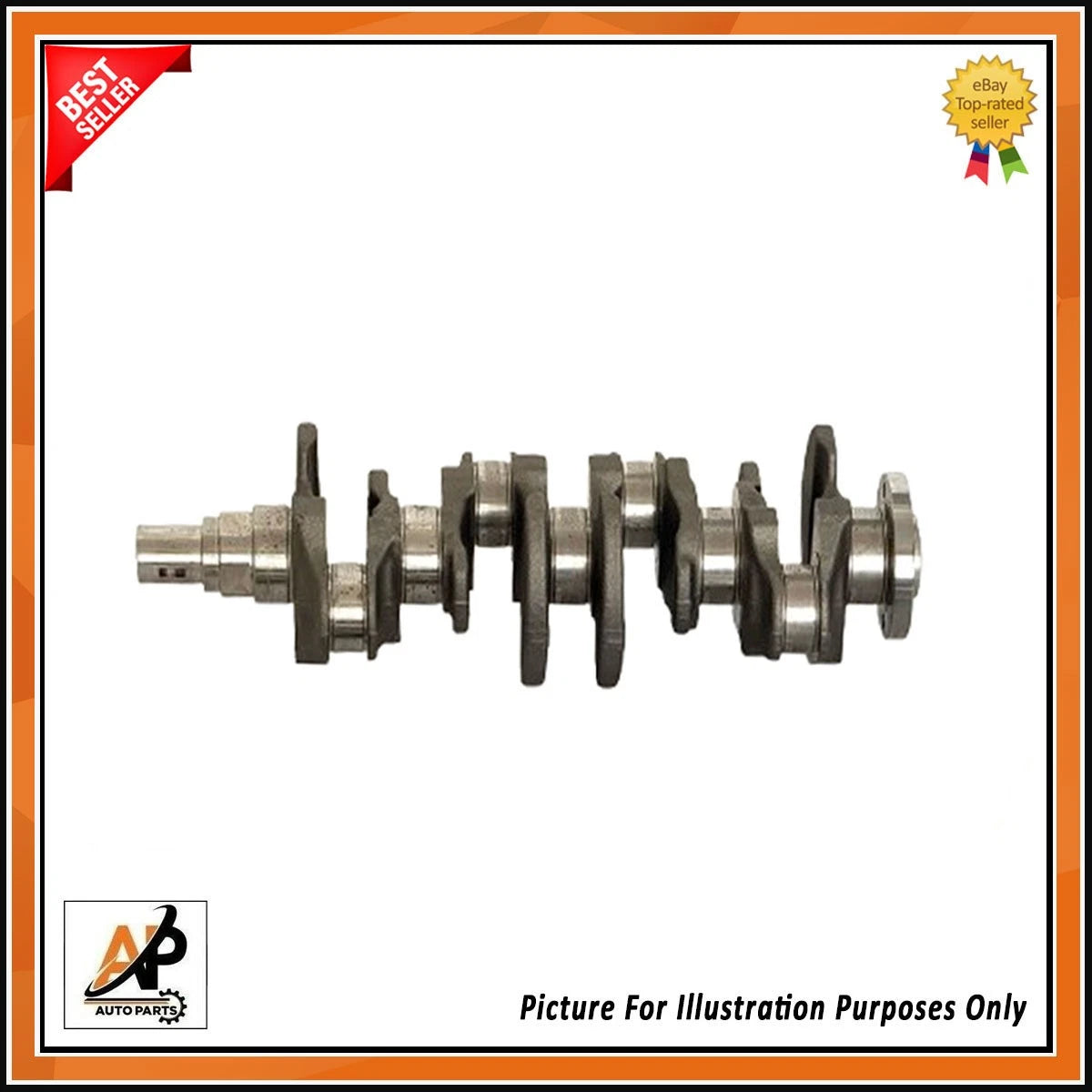 Crankshaft for Peugeot Citroen Ford DV5 1.5D BlueHDi Engine Rebuild (2018–)