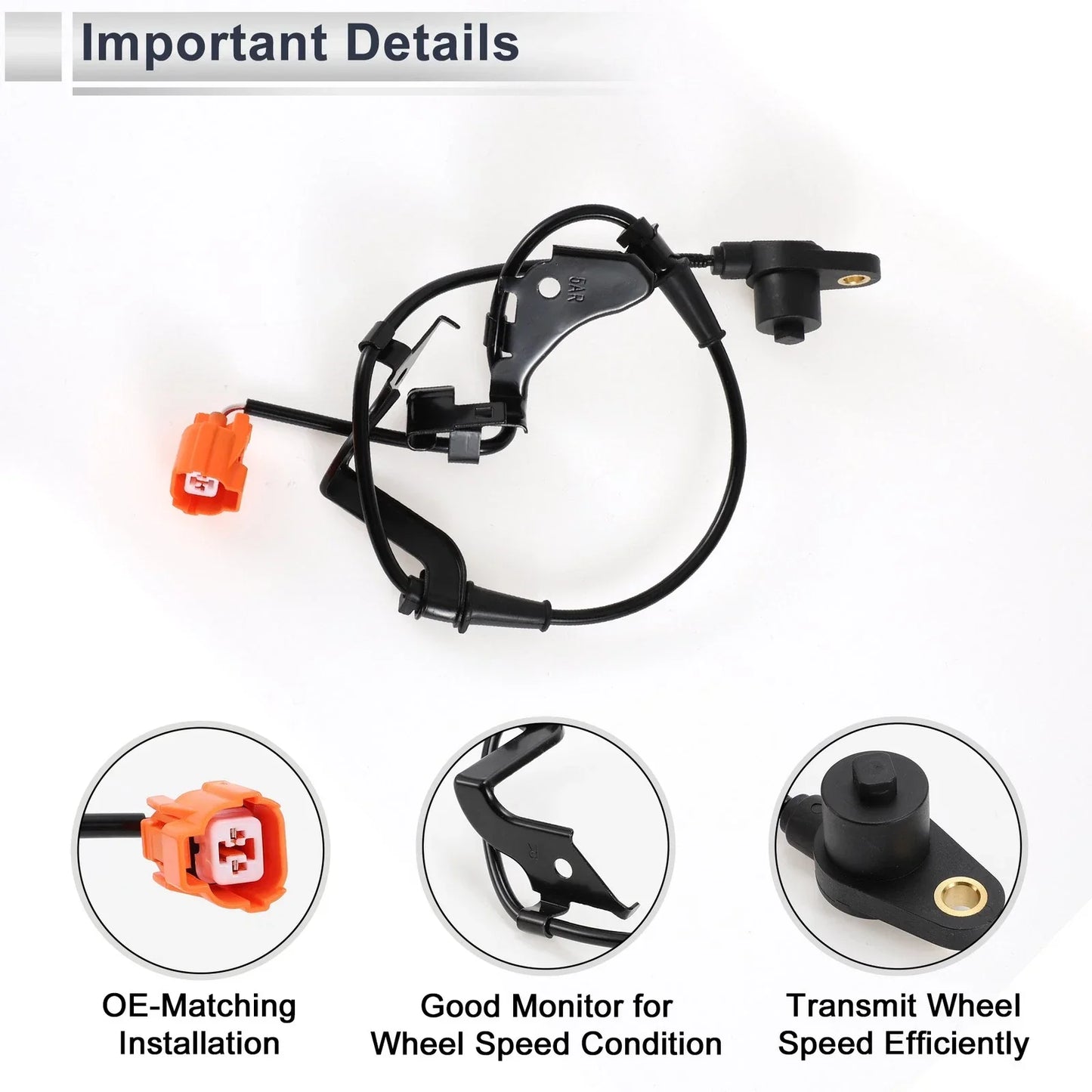 ABS Wheel Speed Sensor for Honda Civic Front Left Right (2006-2011)