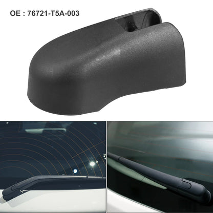 Rear Windshield Wiper Arm Cover for Honda Fit (2015-2020) Black