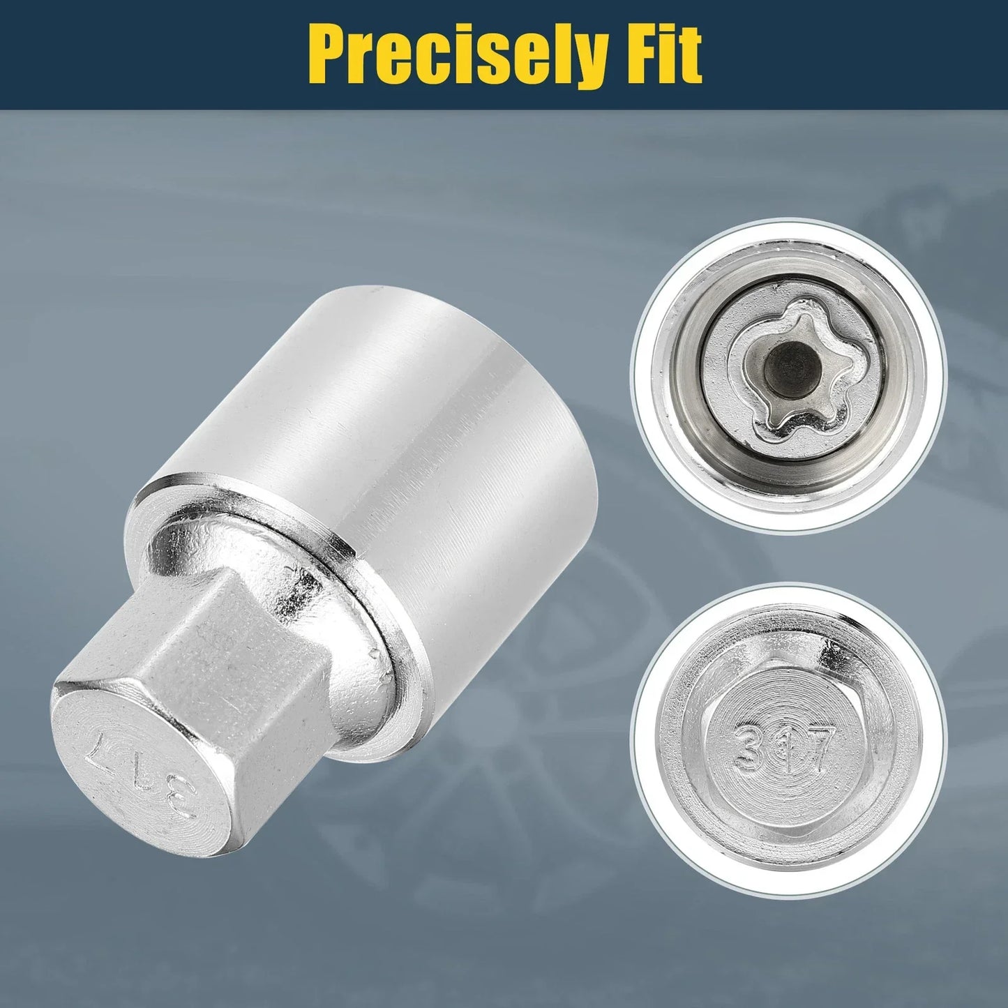317 Wheel Lock Lug Nut Set with Protector Socket for Mercedes Benz