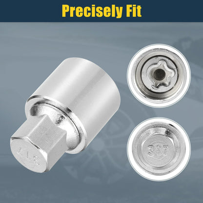 317 Wheel Lock Lug Nut Set with Protector Socket for Mercedes Benz