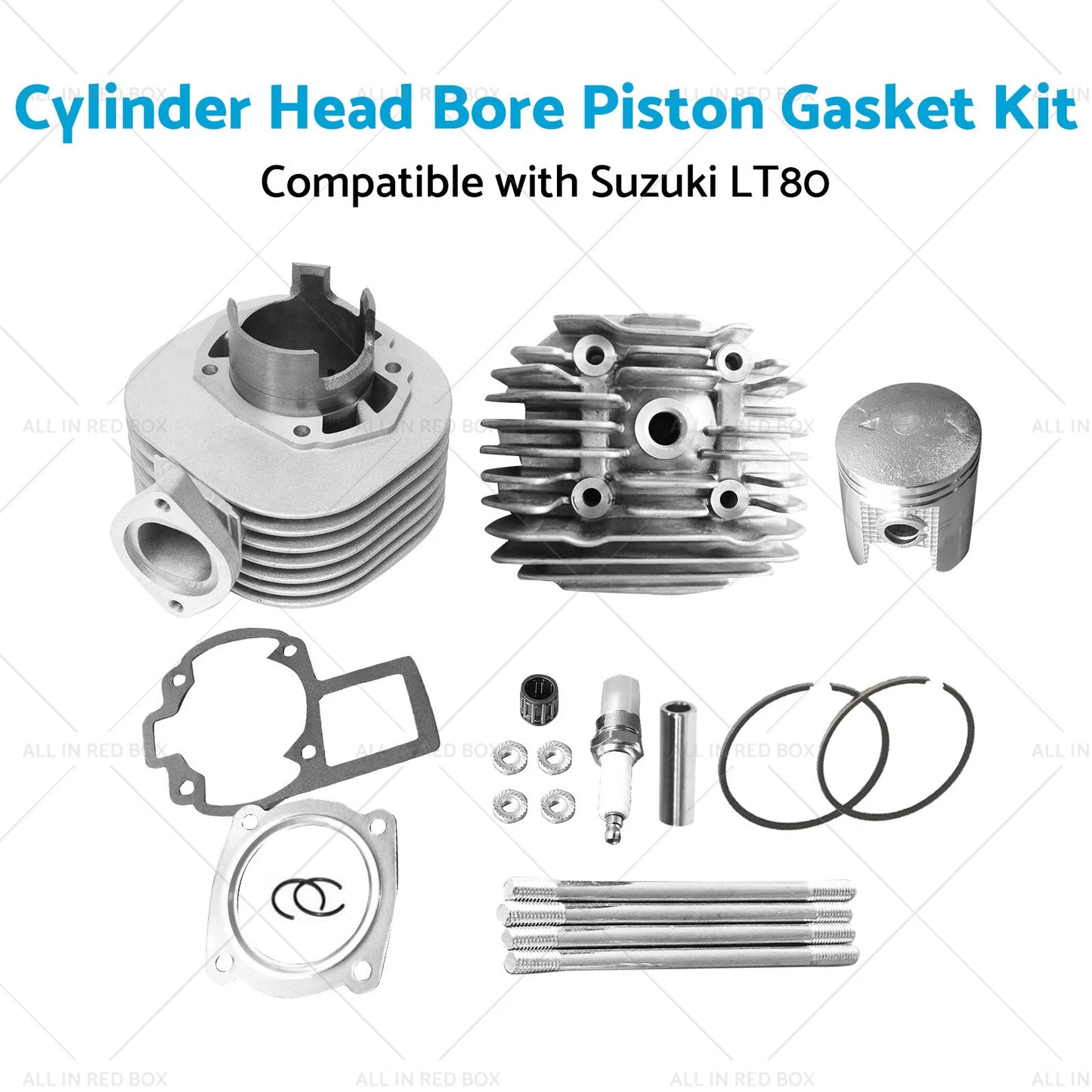 Piston Gasket Kit for Suzuki LT80 Quadsport (1987-2006)