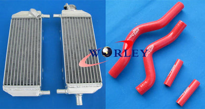 Aluminum Radiator & Hose for Suzuki RM250 (2001-2008)