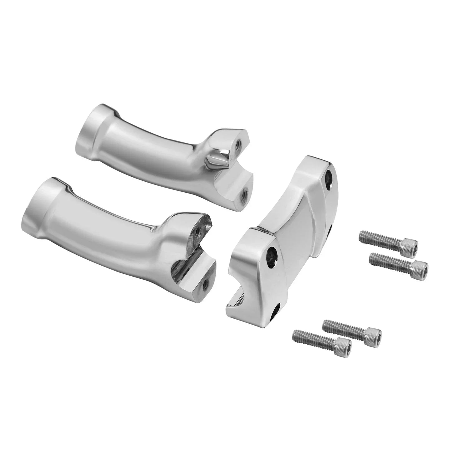 4" Handlebar Riser for Harley Dyna Low Rider, Fat Bob, Softail, Fatboy (2006-2023)