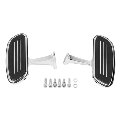 1 x Passenger Footboards & 1 1/4" Footpeg Mounts for Harley Touring (1993-2025)