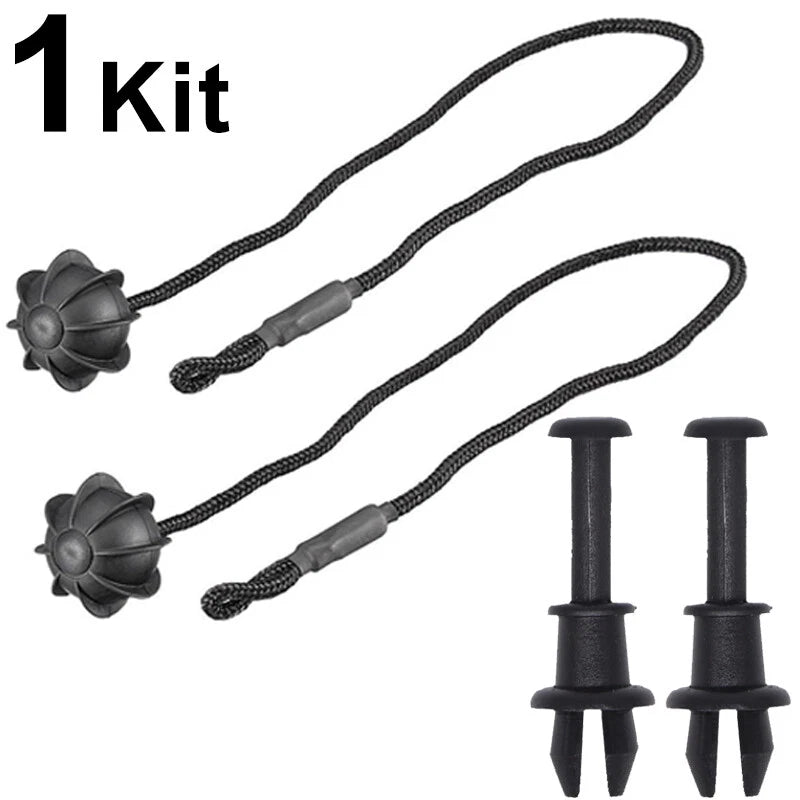 Parcel Shelf String Cord Cover Strap Clip Replacement for Peugeot 107 (2005–2014)