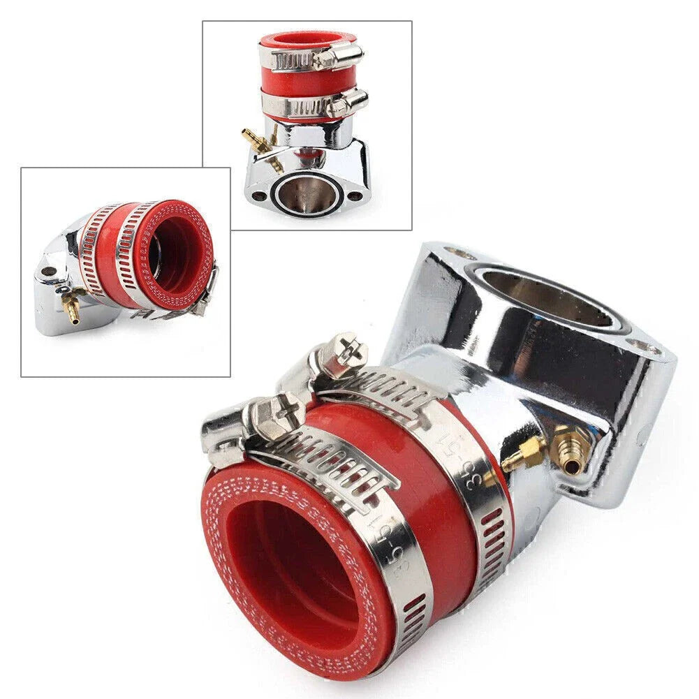 Intake Manifold for GY6 150cc Scooter GoKart Racing - Red
